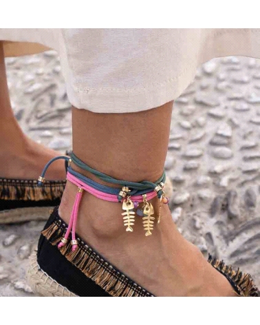 LATON DORADO DUE COLLAR/PULSERA