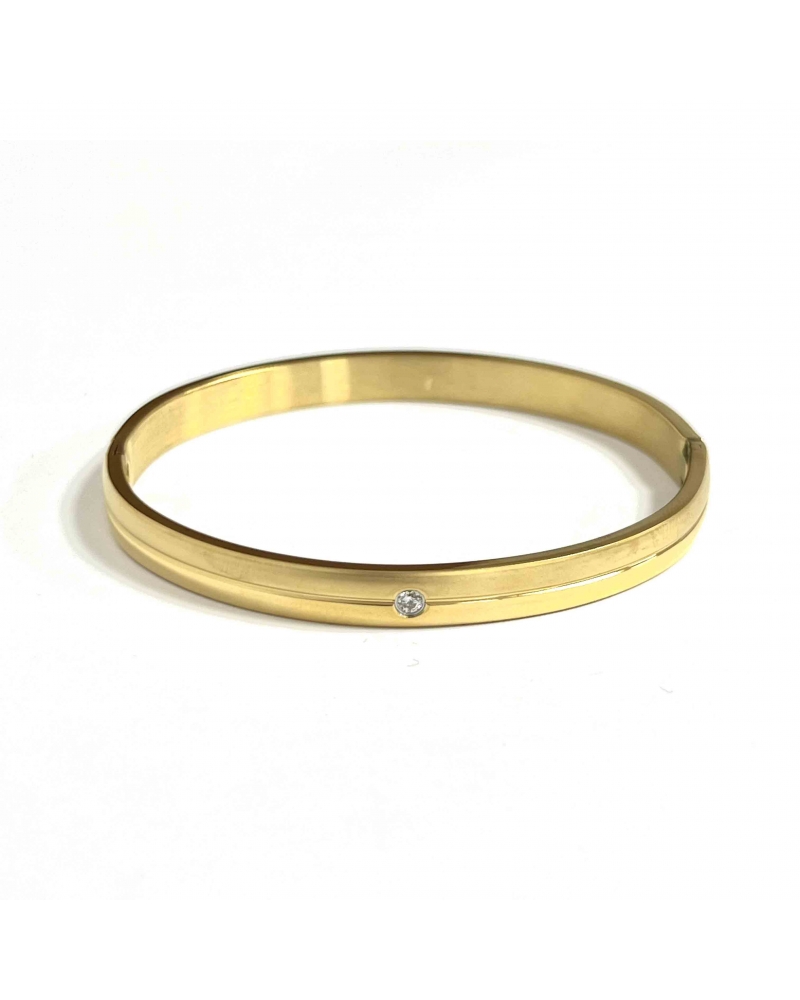 ACERO DORADO PULSERA