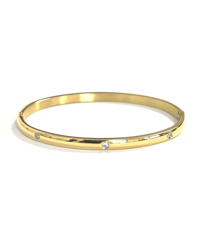 ACERO DORADO PULSERA