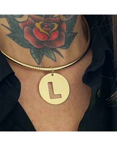 LATON DORADO COLLAR