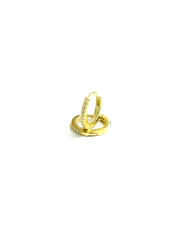 PLATA DORADA PENDIENTE
