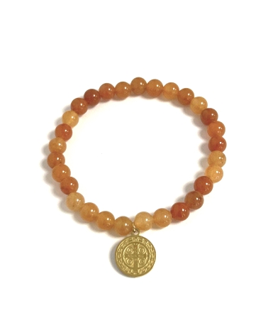 ACERO DORADO PULSERA