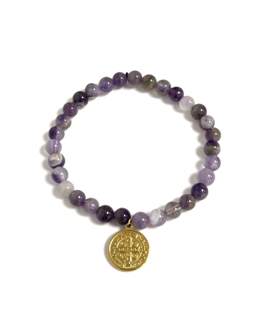 ACERO DORADO PULSERA