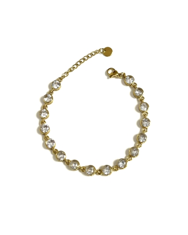 ACERO DORADO PULSERA