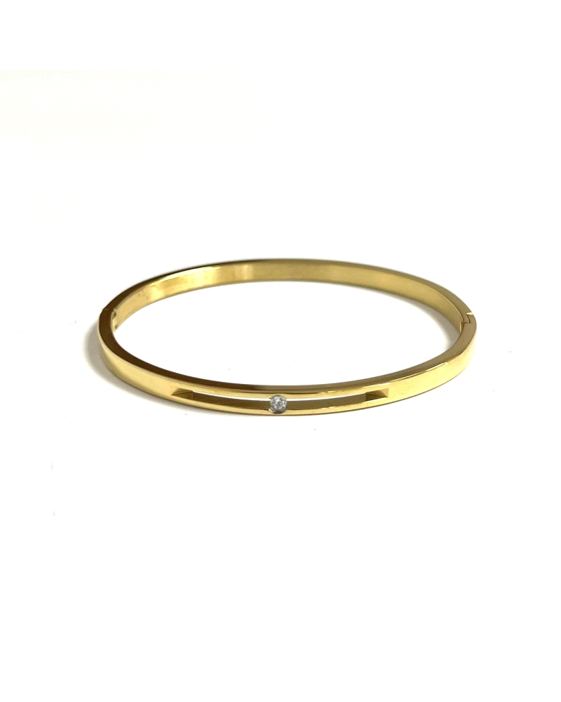 ACERO DORADO PULSERA