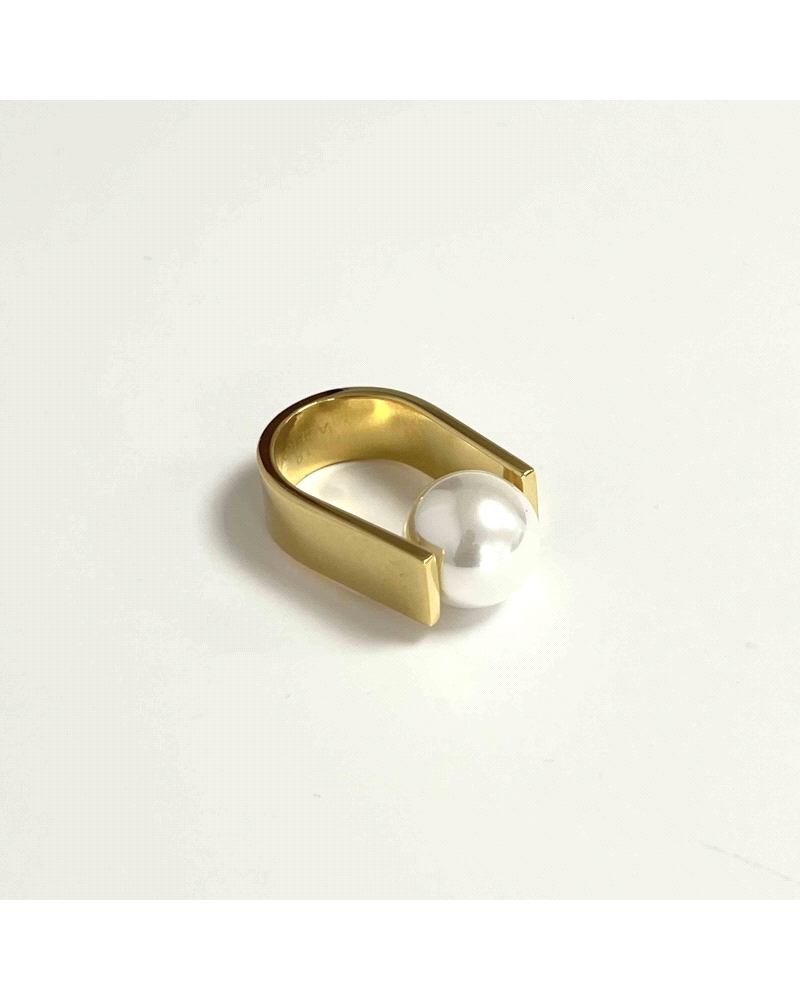 ACERO DORADO SORTIJA