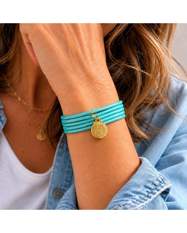 LATON DORADO DUE COLLAR/PULSERA
