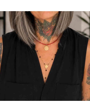 LATON DORADO DUE COLLAR/PULSERA