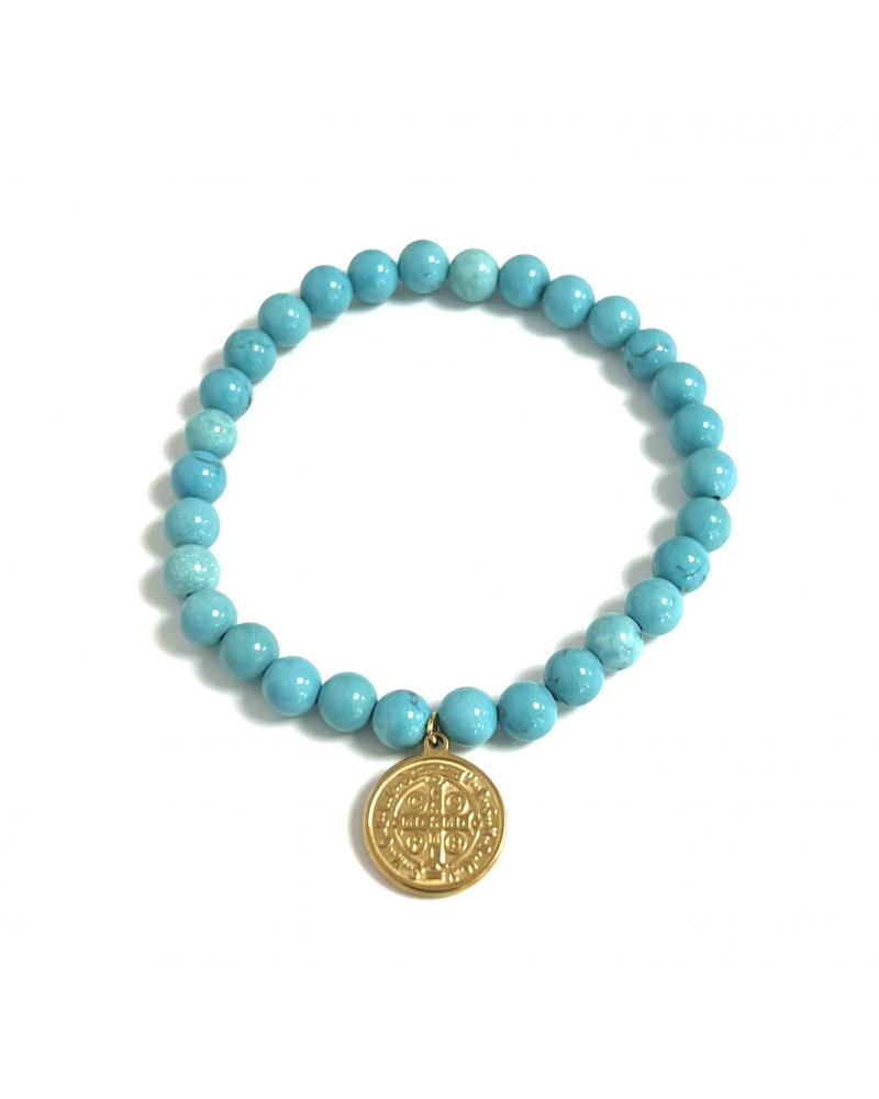 ACERO DORADO PULSERA