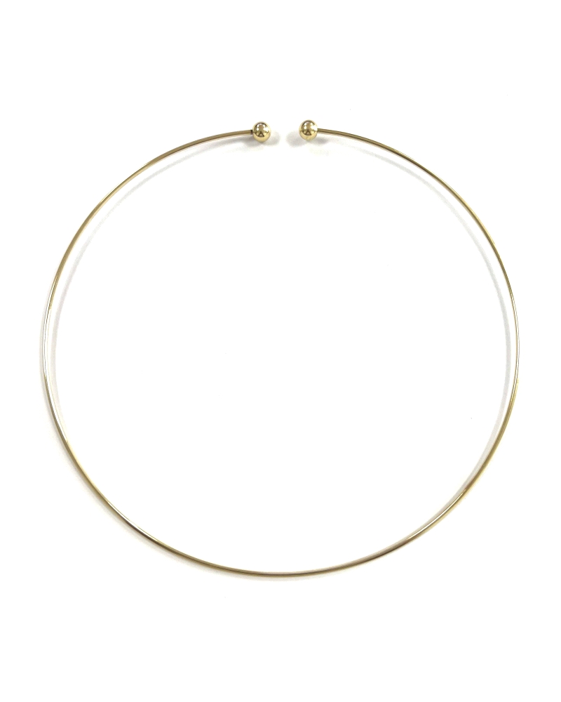 ACERO DORADO CHOKER                                                                                 
