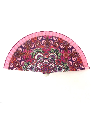 ABANICO MANDALA FLORAL