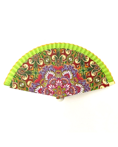 ABANICO MANDALA FLORAL
