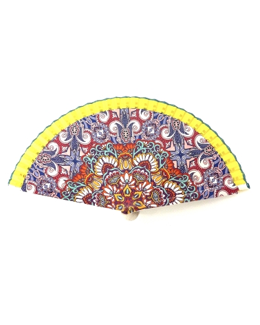 ABANICO MANDALA FLORAL