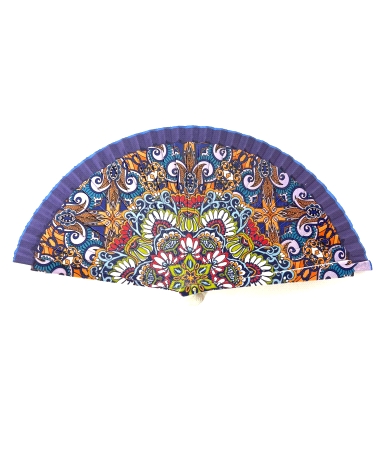 ABANICO MANDALA FLORAL