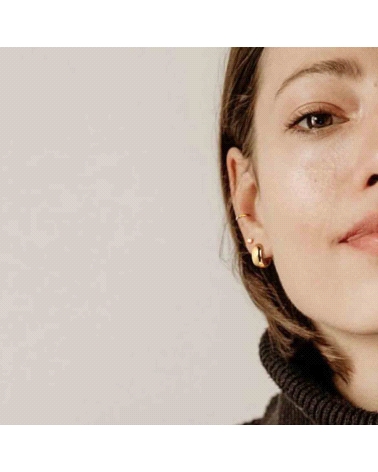 PLATA DORADA PENDIENTE