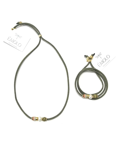 ZAMAK DUE COLLAR/PULSERA                                                                            