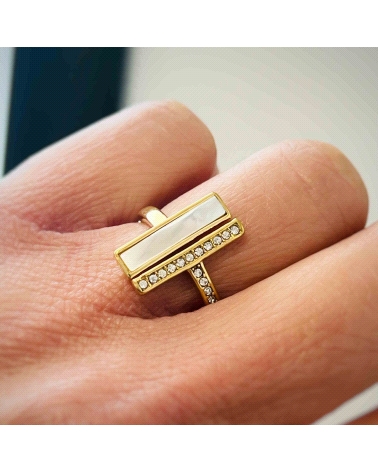 ACERO DORADO SORTIJA                                                                                