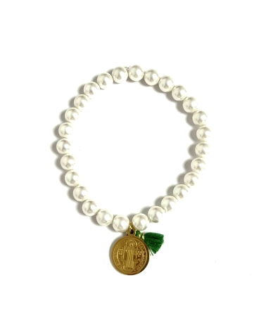 ACERO DORADO PULSERA